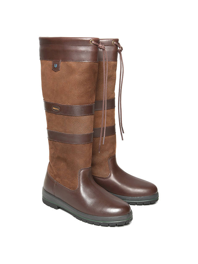 Dubarry Galway Gortex Waterproof Knee High Boots, Walnut Leather