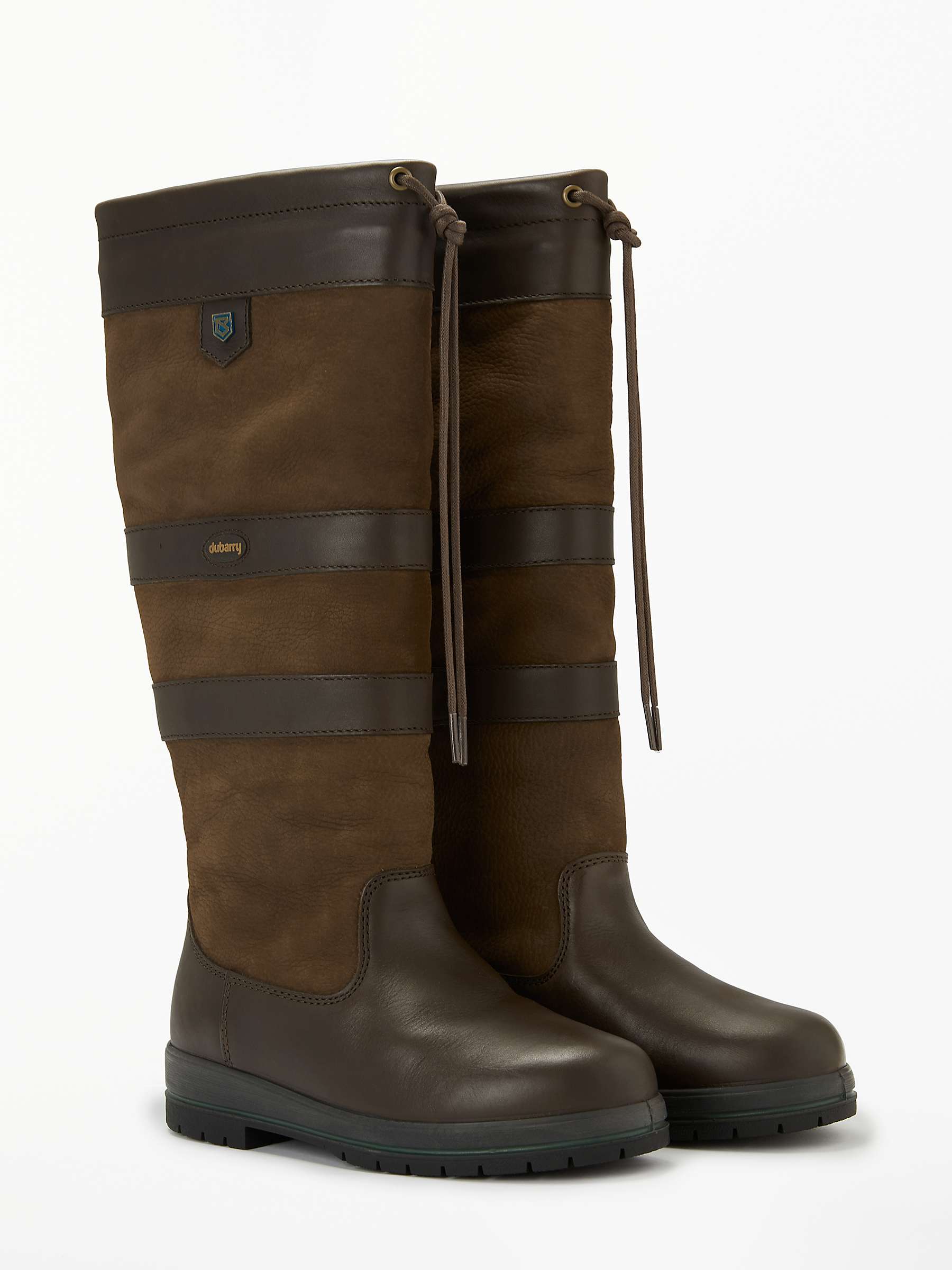 Buy Dubarry Galway Gortex Waterproof Knee High Boots, Walnut Leather Online at johnlewis.com