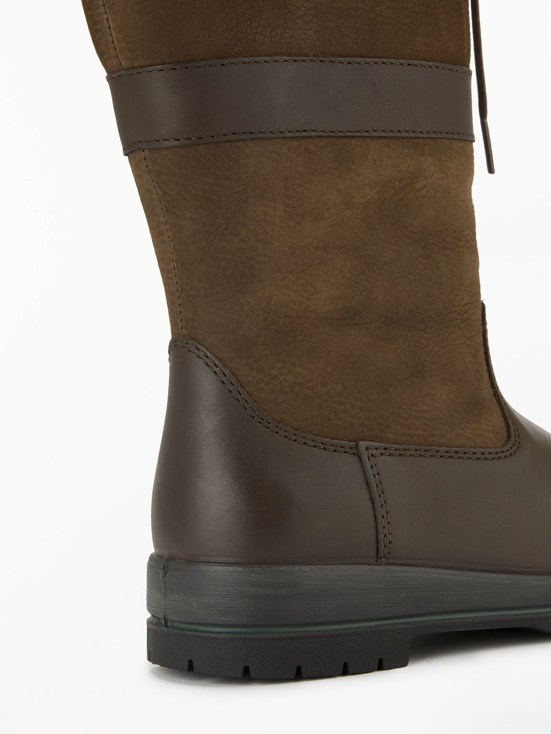 Dubarry Galway Gortex Waterproof Knee High Boots, Walnut Leather at ...