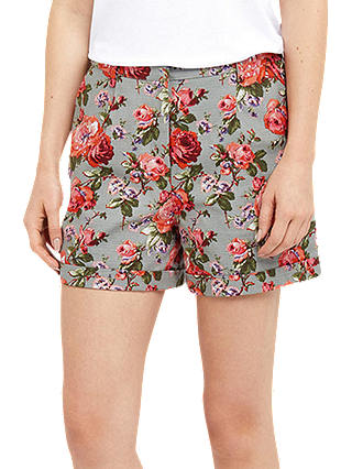 Oasis Rose Print Shorts, Multi