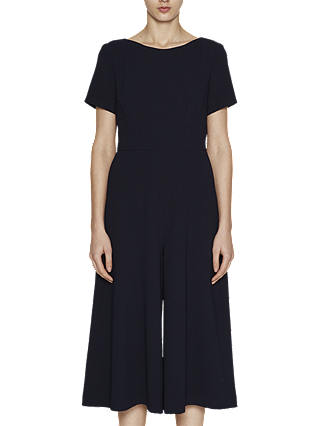 French Connection Esther Crepe Short Sleeve Jumpsuit