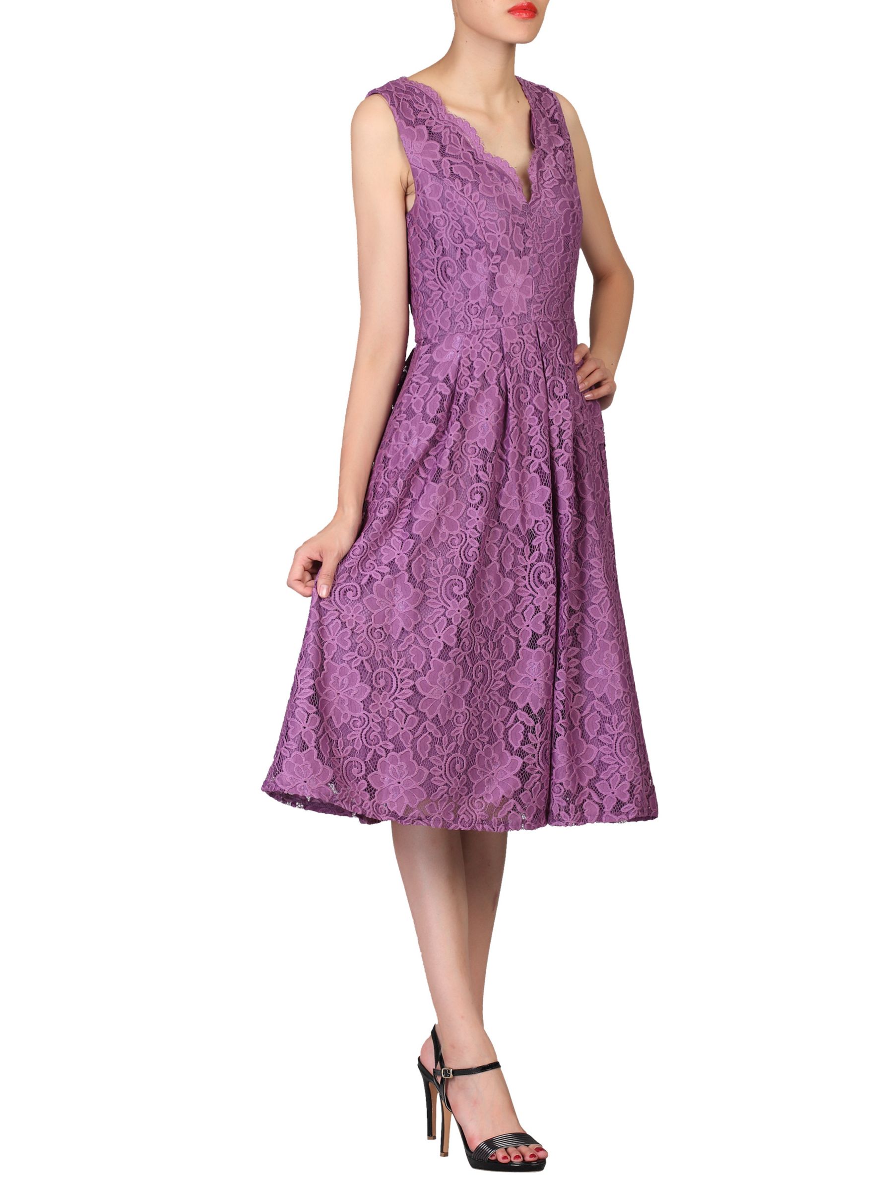 jolie moi mauve dress