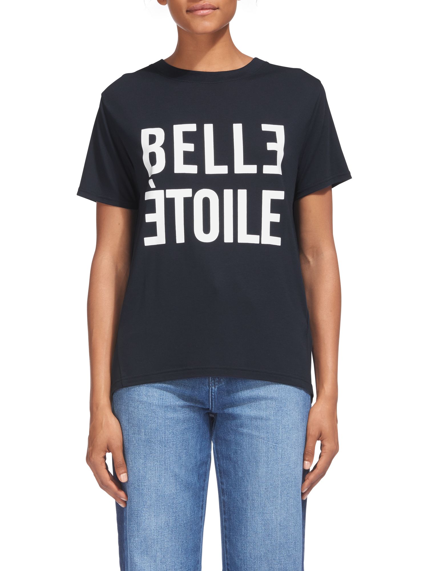 Whistles Etoile Belle T-Shirt, Navy