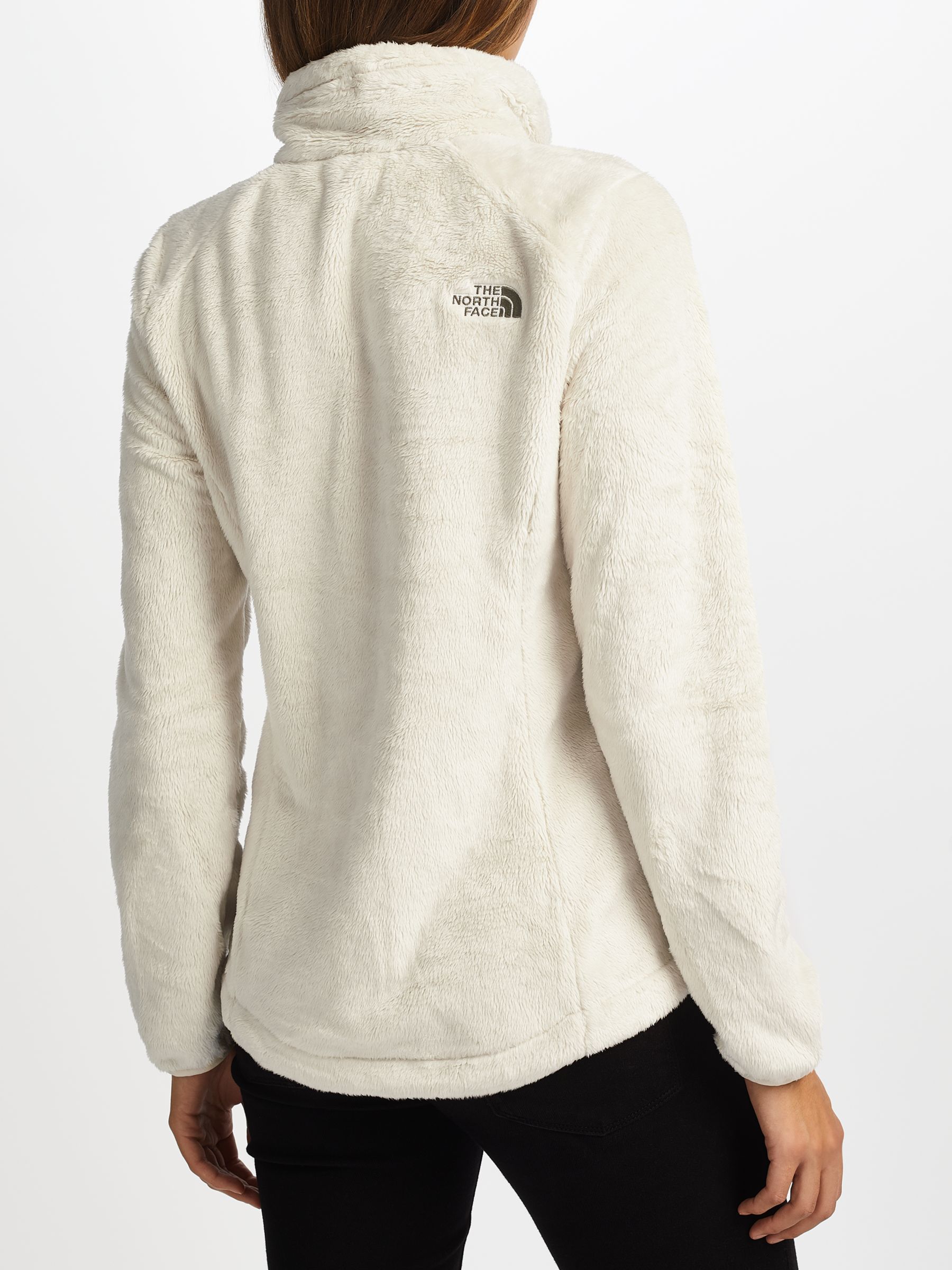 The North Face Osito fleece jacket in white