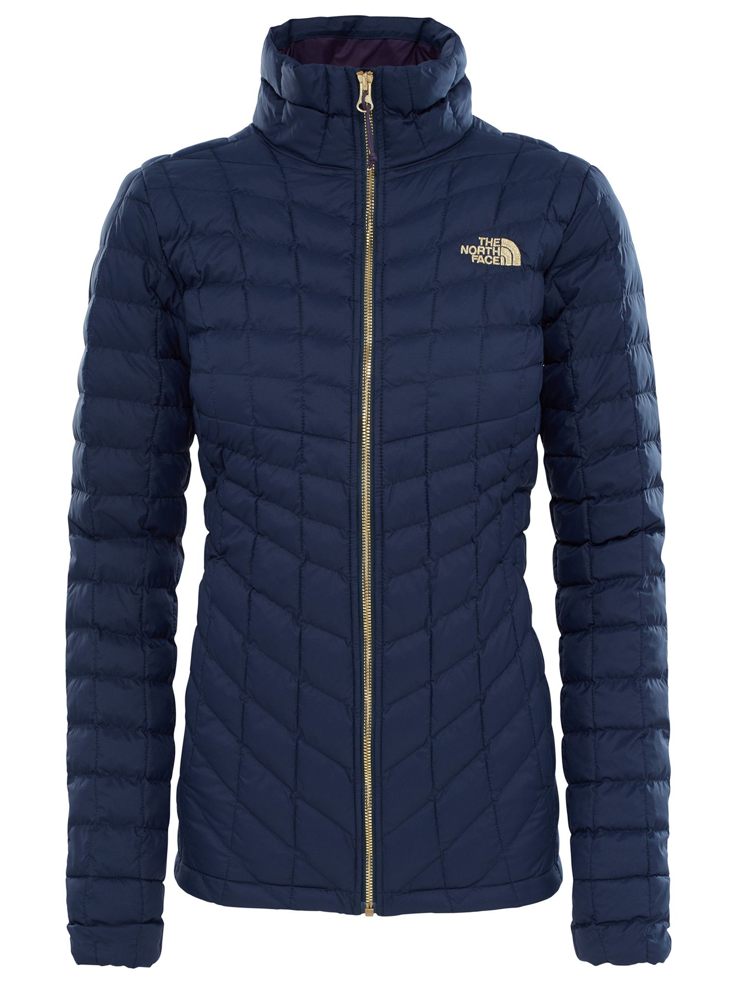 The North Face Thermoball Zip-In Women's Insulated Jacket, Navy Blue