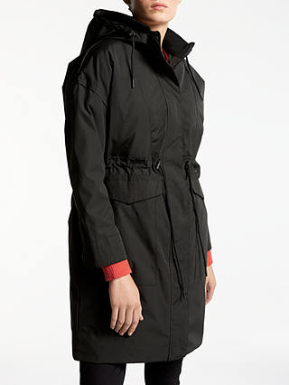 Kin Removable Lining Parka Coat, Black