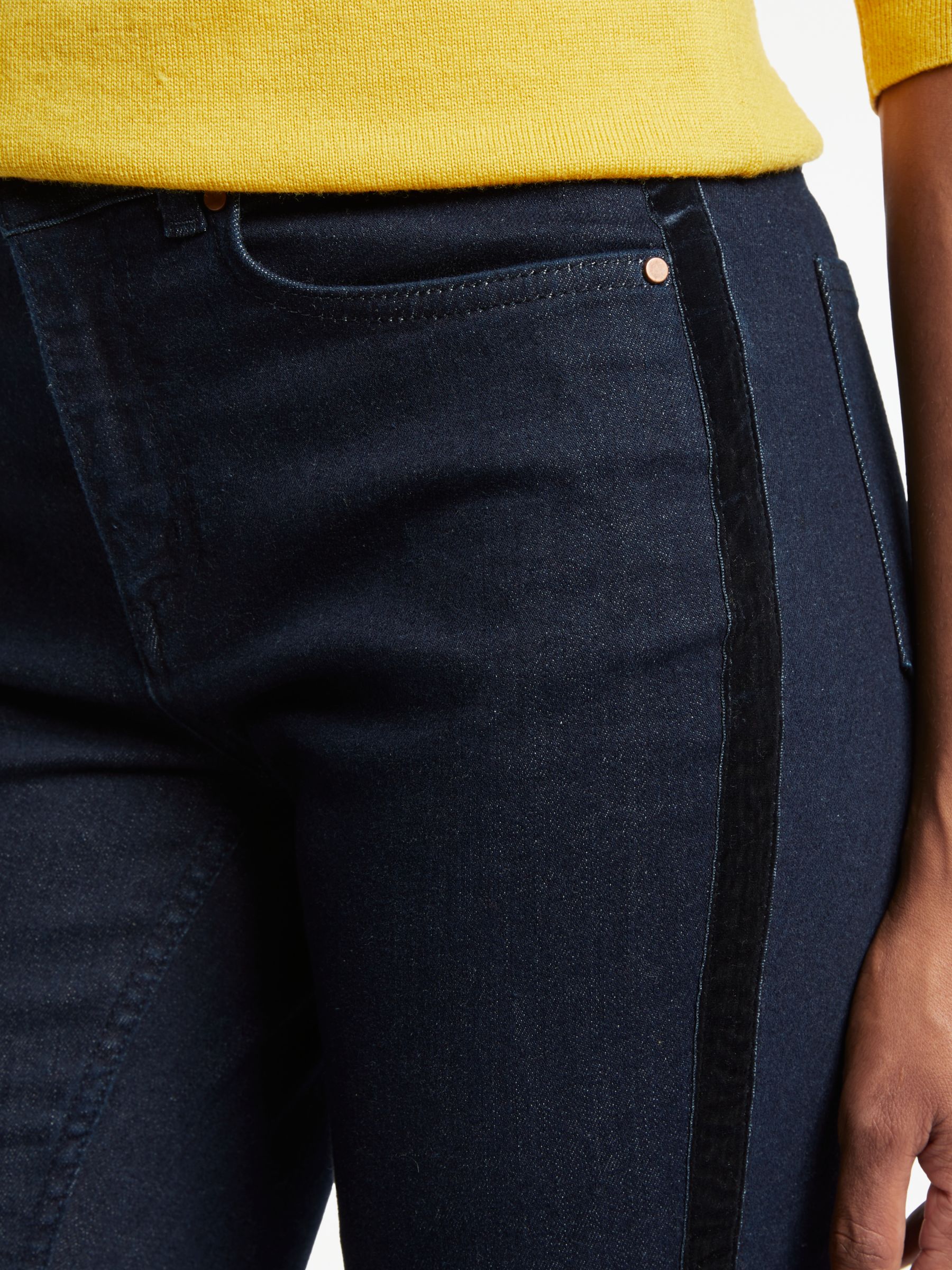 Boden Soho Skinny Jeans, Indigo at John Lewis & Partners