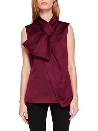 Ted Baker Kristaa Twisted Bow Neck Top