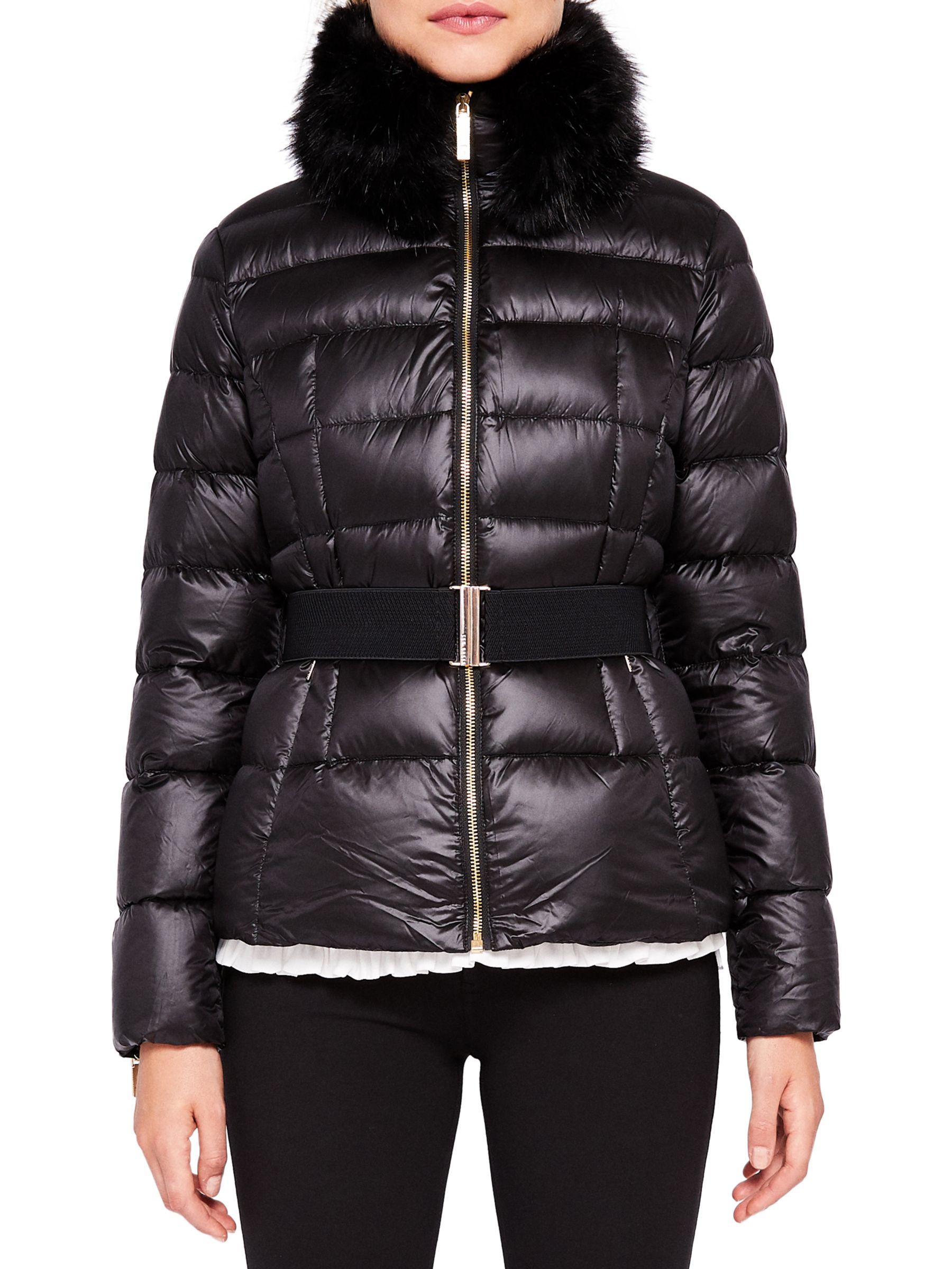 Ted Baker Junnie Quilted Down Filled Jacket at John Lewis & Partners