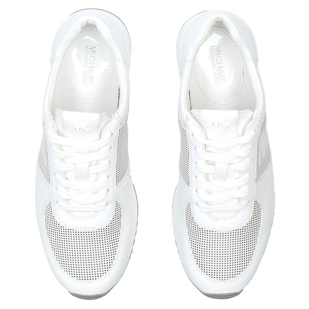 michael kors allie trainer white