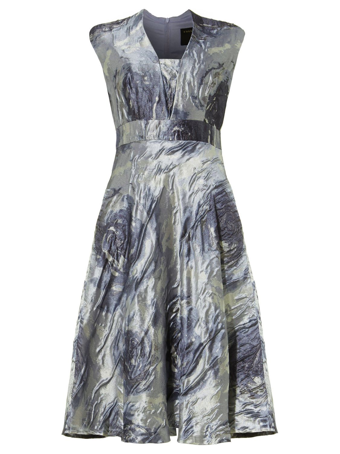 Phase Eight Collection 8 Honey Rose Jacquard Dress, Lavender