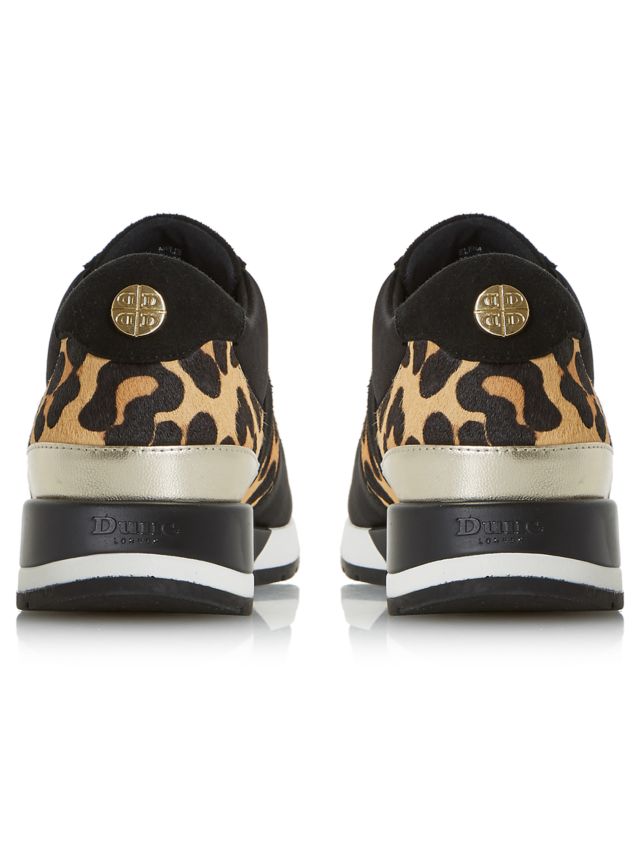 Dune eavie sales trainers leopard