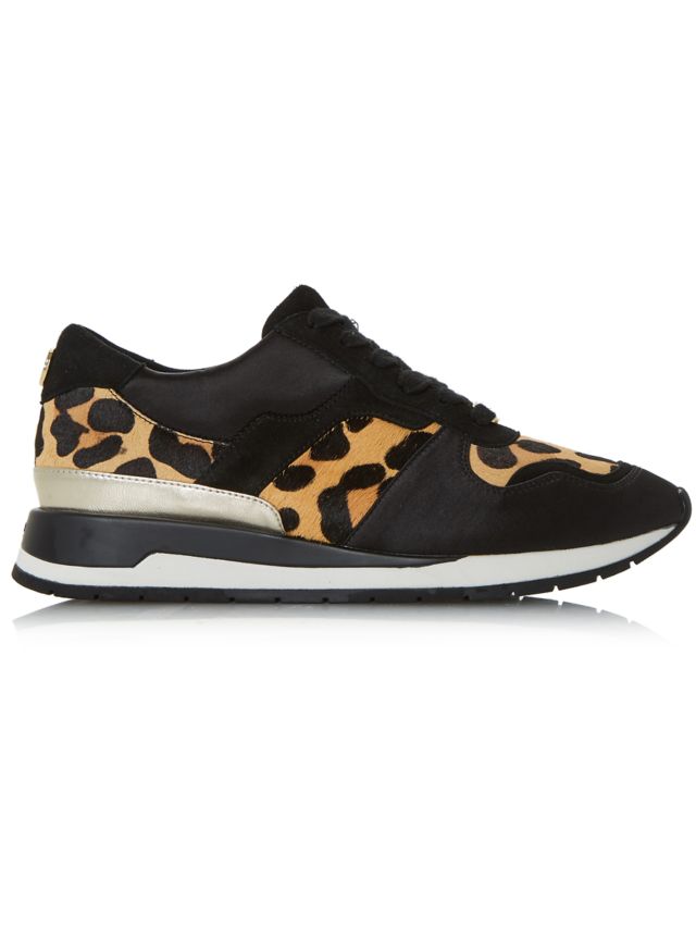 Dune animal sales print trainers