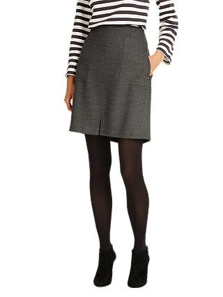 Phase Eight Bernina Pocket Skirt, Grey