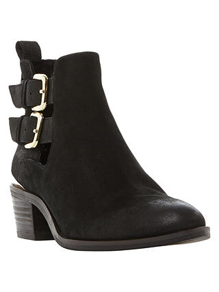 Steve Madden Picos Cut Out Ankle Boots, Black