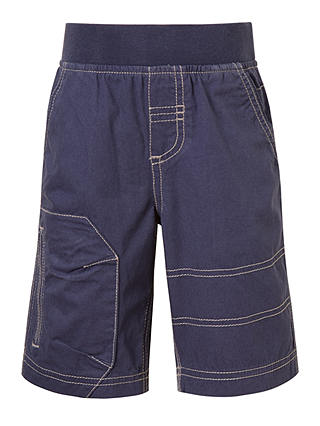 John Lewis & Partners Boys' Pull On Shorts, Navy