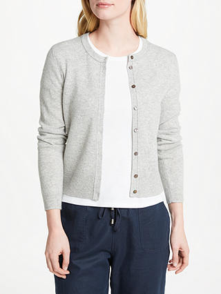 Collection WEEKEND by John Lewis Cashmere Crew Neck Cardigan