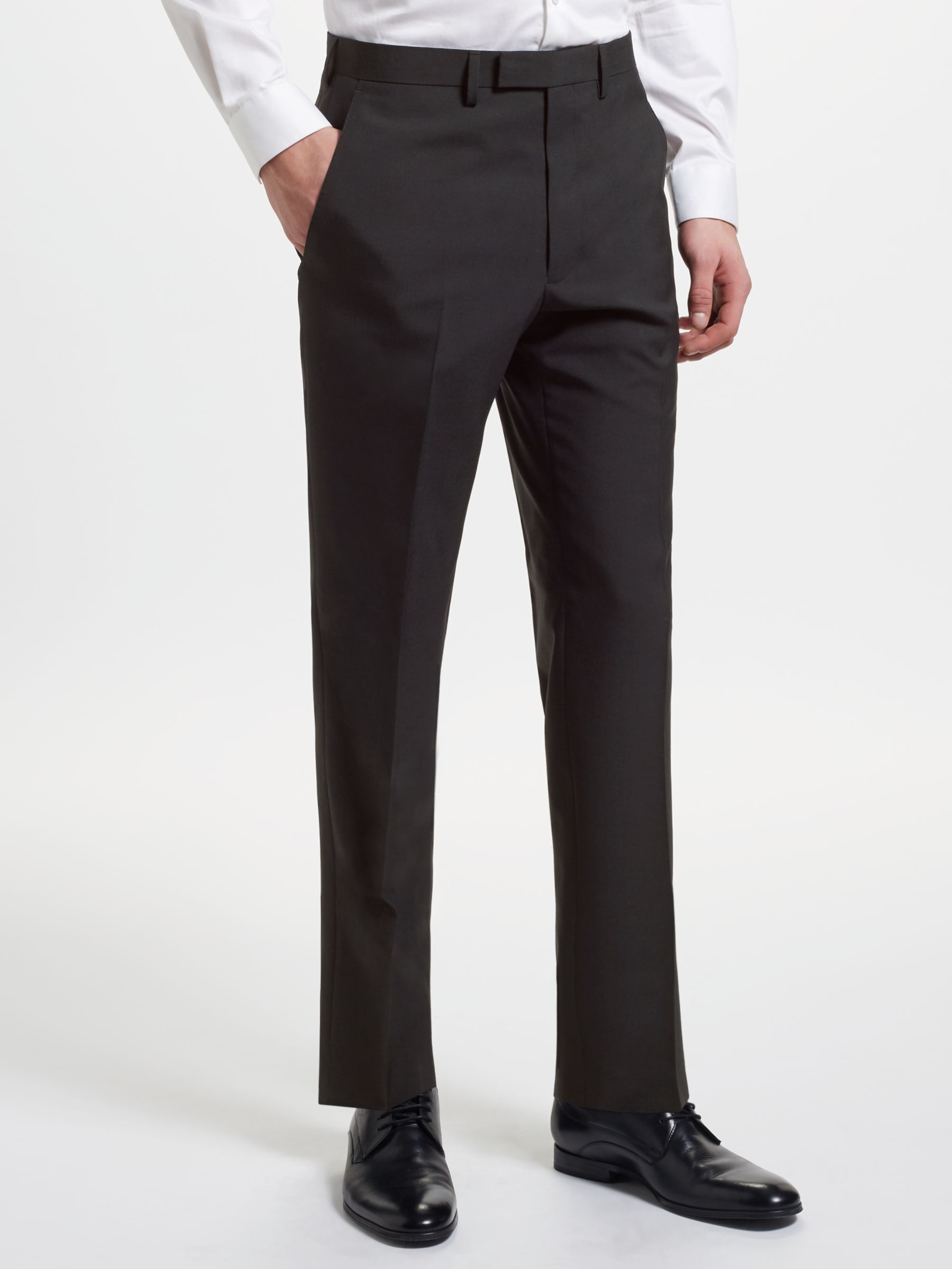 Kin Slim Fit Suit Trousers, Black at John Lewis & Partners