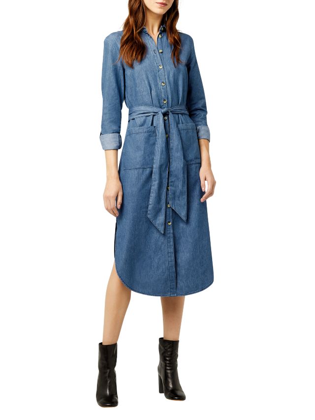 Denim shirt best sale dress warehouse