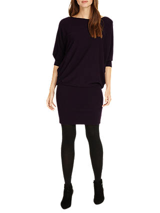 Phase Eight Becca Batwing Dress, Deadly Nightshade