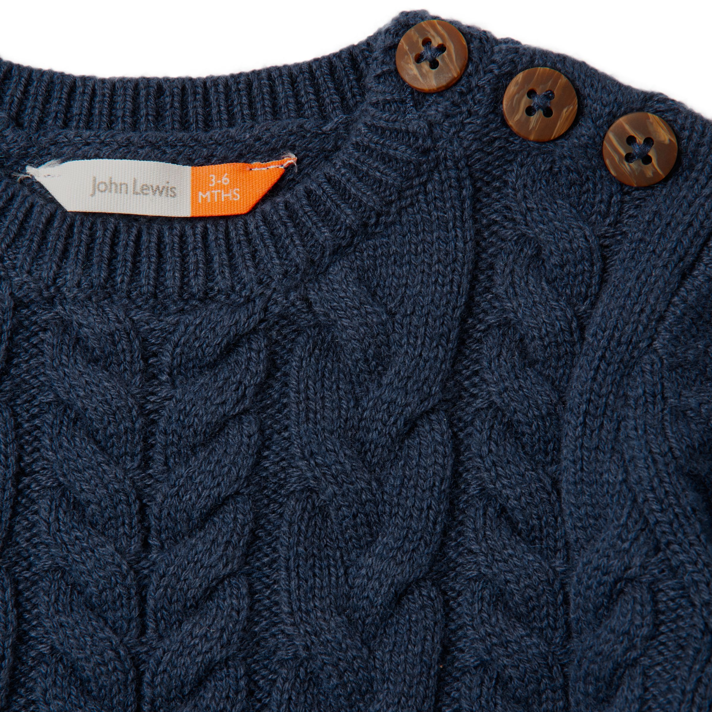 baby cable knit jumper
