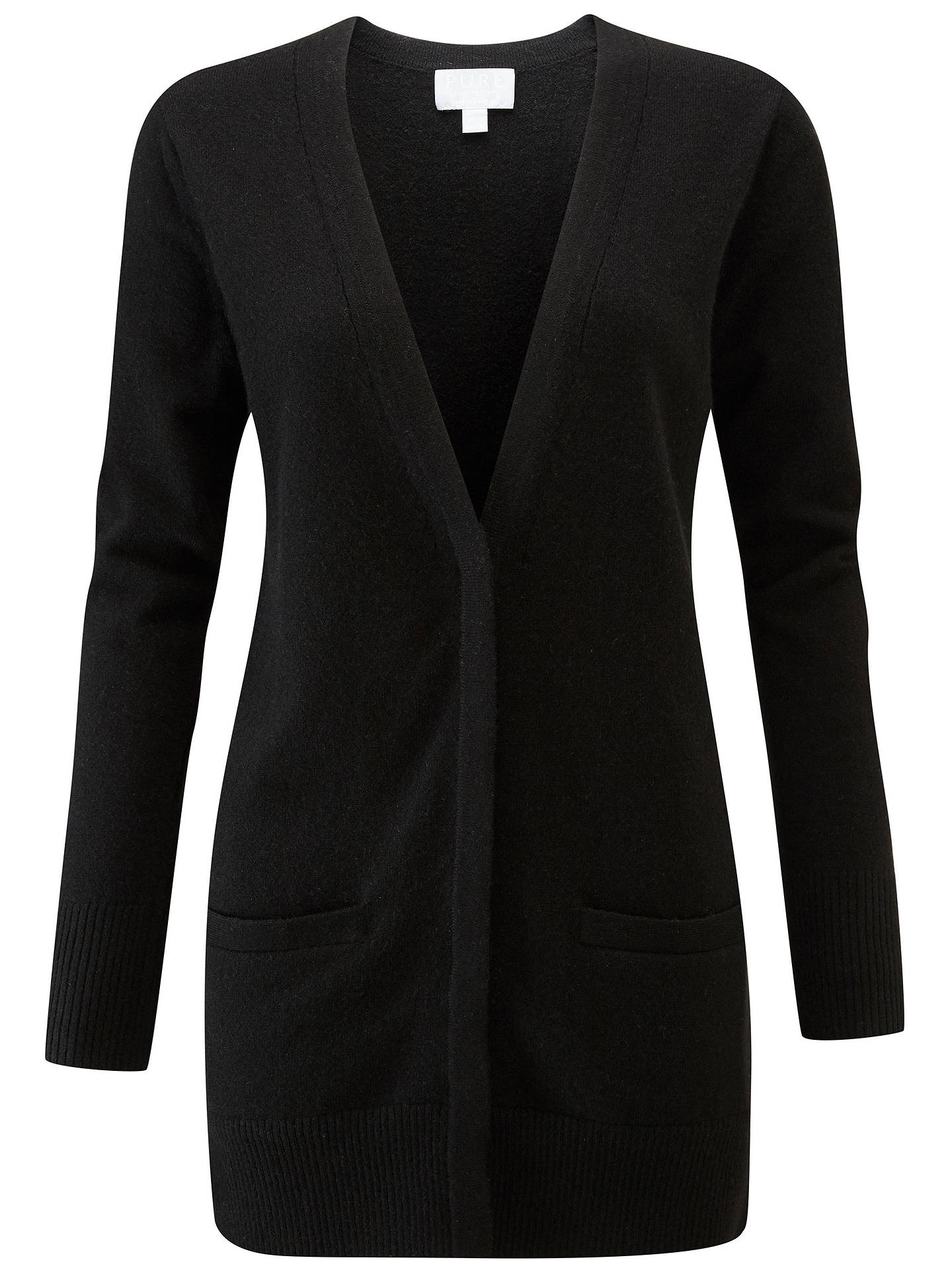 Pure Collection Cashmere Boyfriend Cardigan at John Lewis & Partners