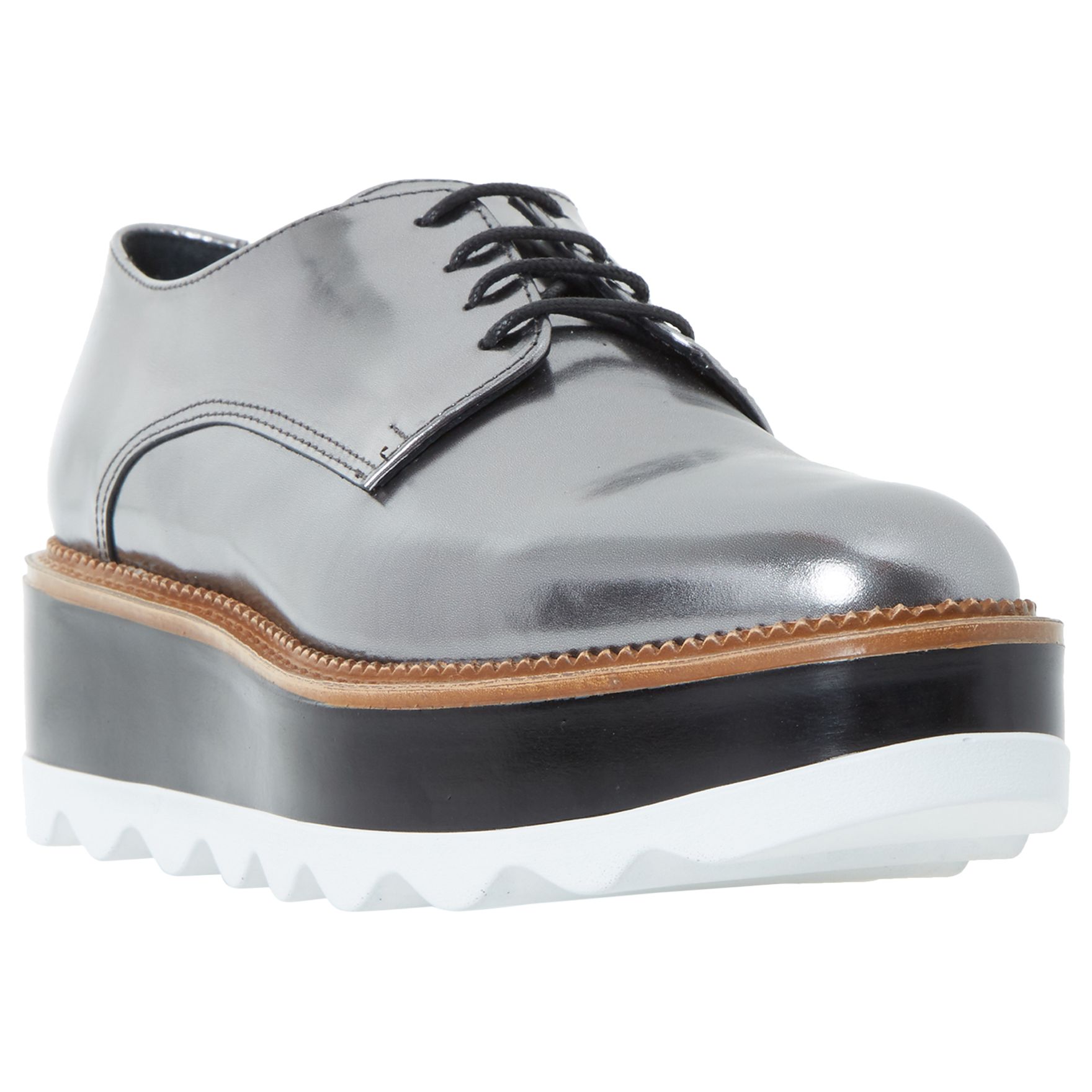 pewter brogues womens