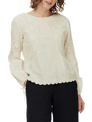Brora Textured Lace Blouse