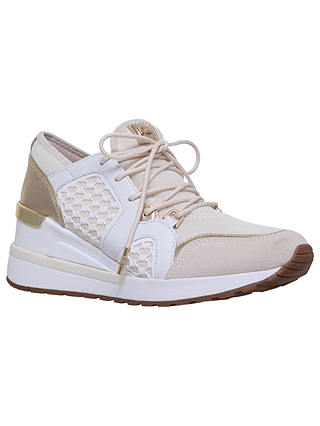 MICHAEL Michael Kors Scout Lace Up Trainers, Natural