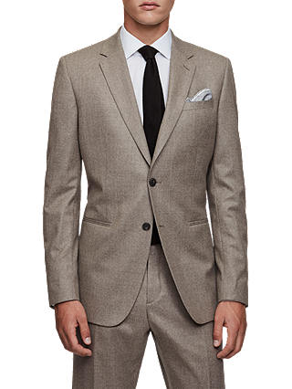 Reiss Tuscan Super 120s Modern Fit Suit Jacket, Taupe