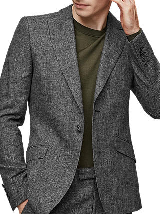 Reiss Stow Slim Fit Suit Jacket, Grey