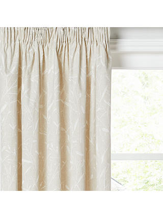 John Lewis & Partners Evina Pair Lined Pencil Pleat Curtains