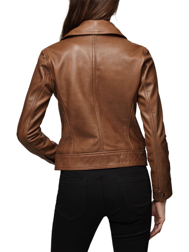 Reiss honne clearance leather jacket