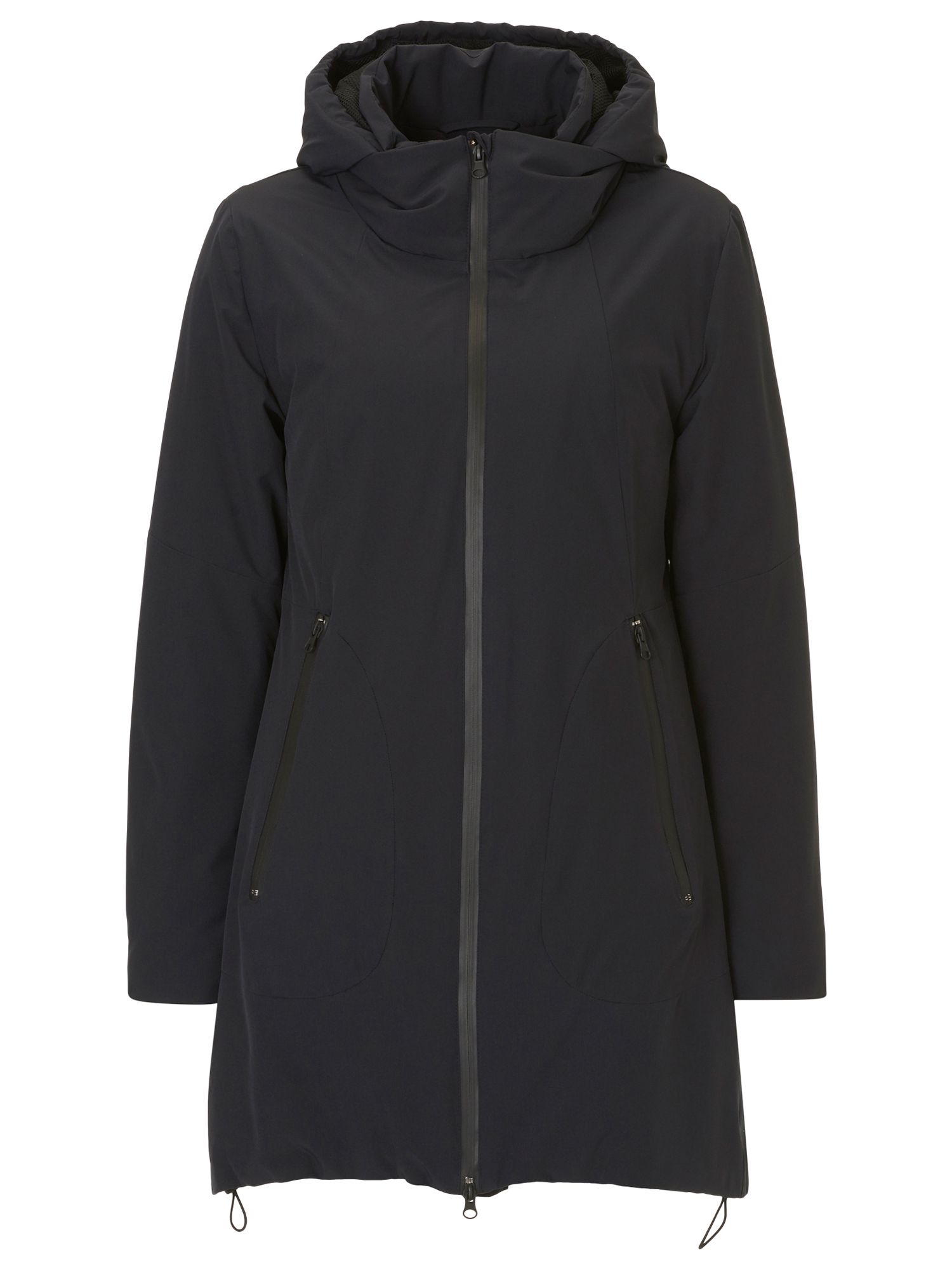 Betty Barclay Down Lined Hooded Jacket, Deep Navy