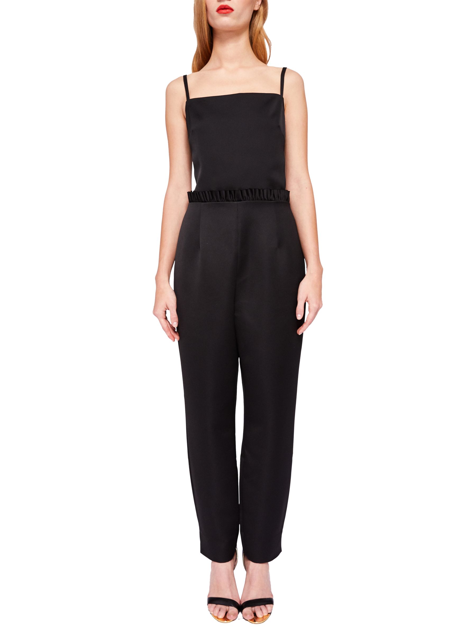 black ankle jumpsuit