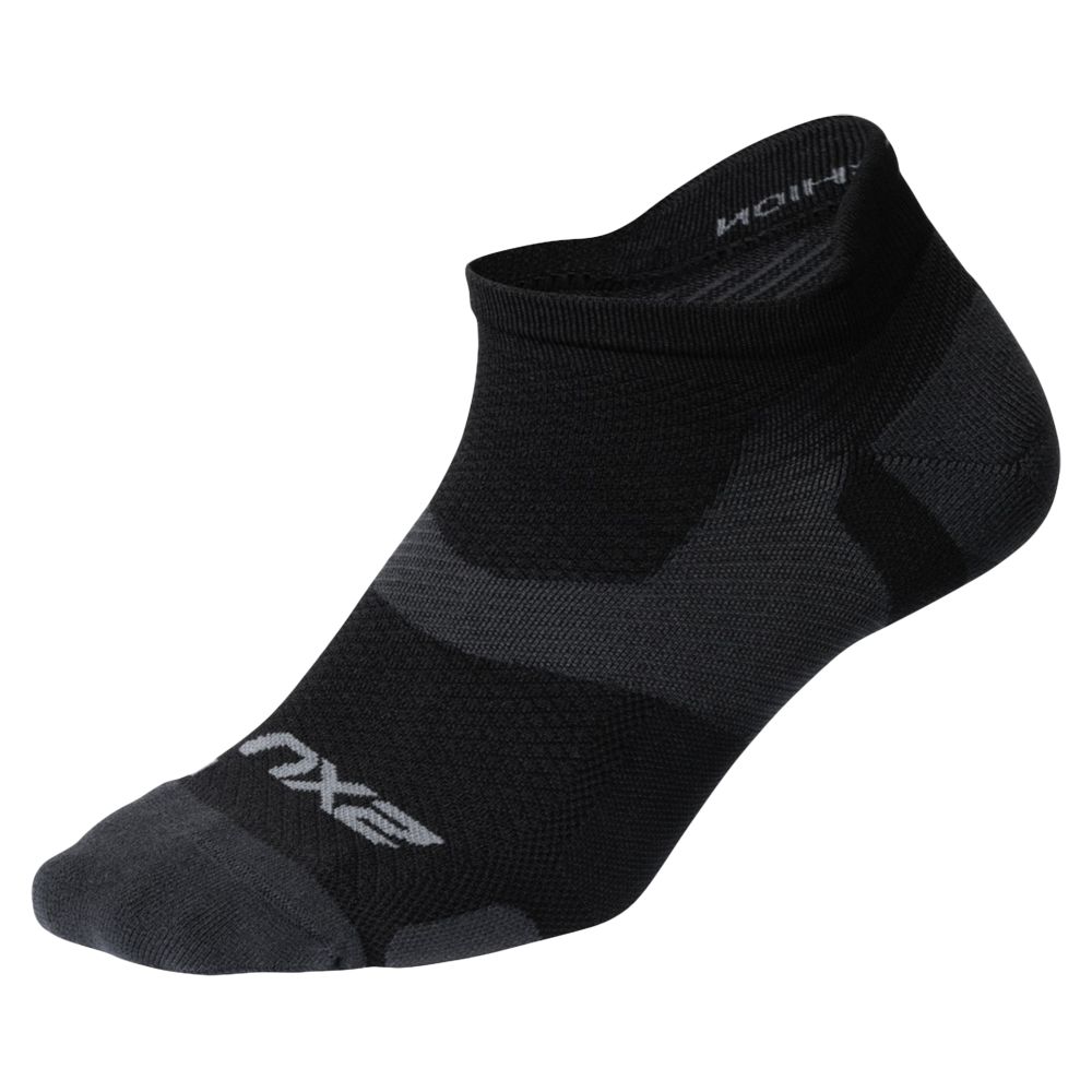 2XU Vectr Ankle Socks, Black, XL