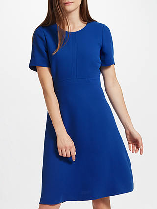 John Lewis & Partners Top Stitch Fit and Flare Dress
