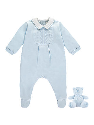 Emile et Rose Malcolm All-in-One Two Piece Set, Blue