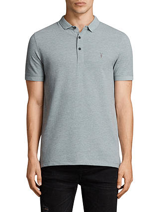 AllSaints Reform Short Sleeve Slim Polo Shirt