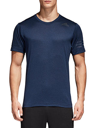 adidas FreeLift Climacool Short Sleeve Training T-Shirt, Noble Indigo