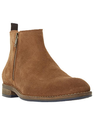 Dune Coleman Ankle Boots, Tan Suede