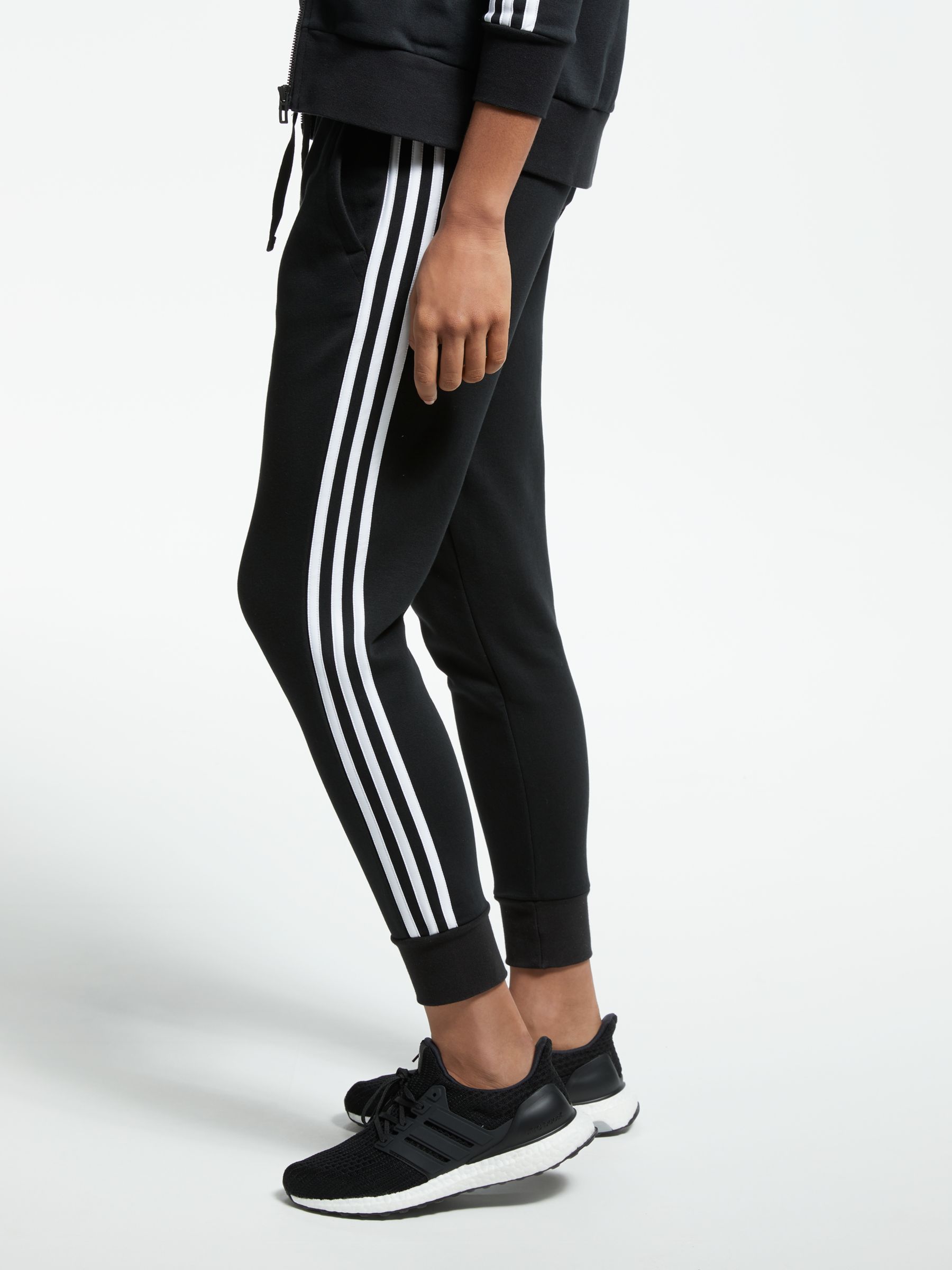 adidas 3 stripe essential tracksuit