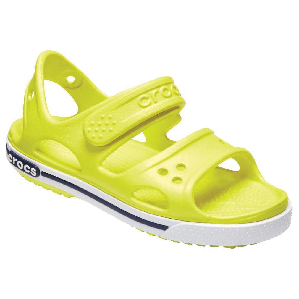 Crocs Children's Crocband II Sandals, Tennis Ball