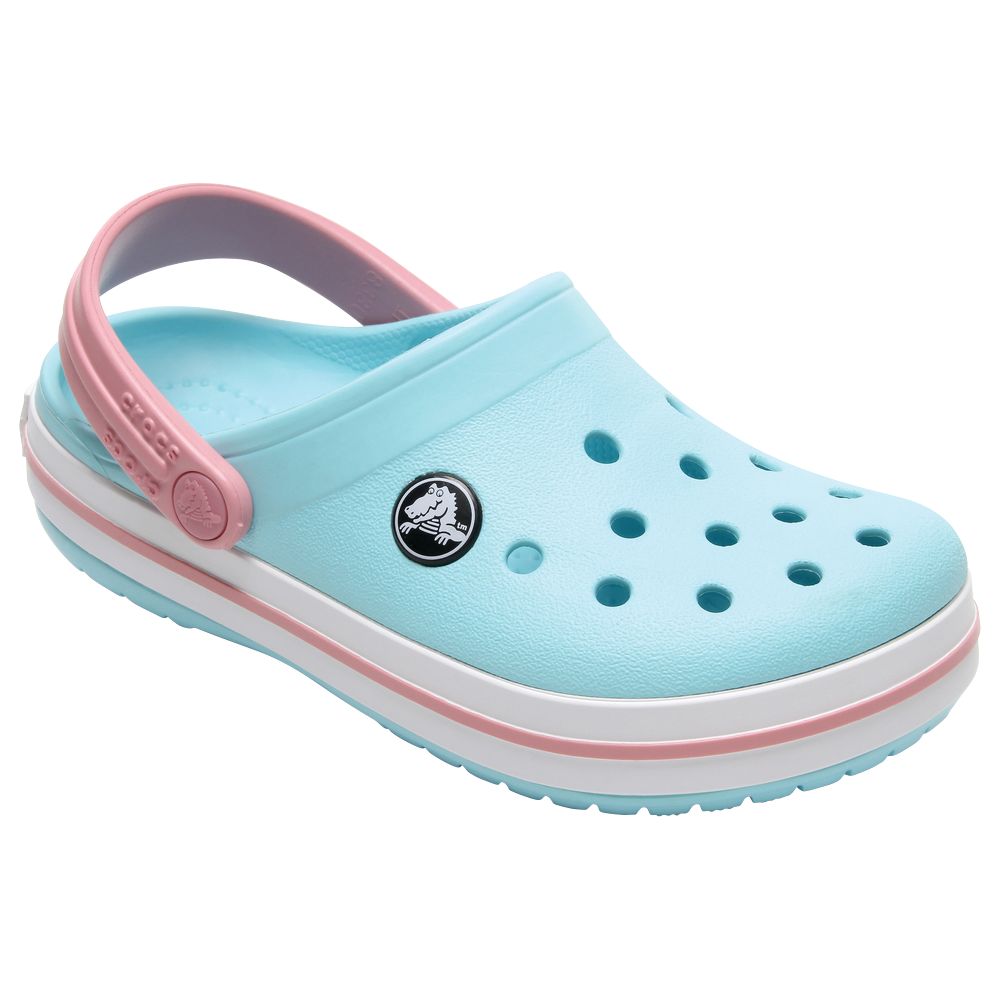 blue toddler crocs