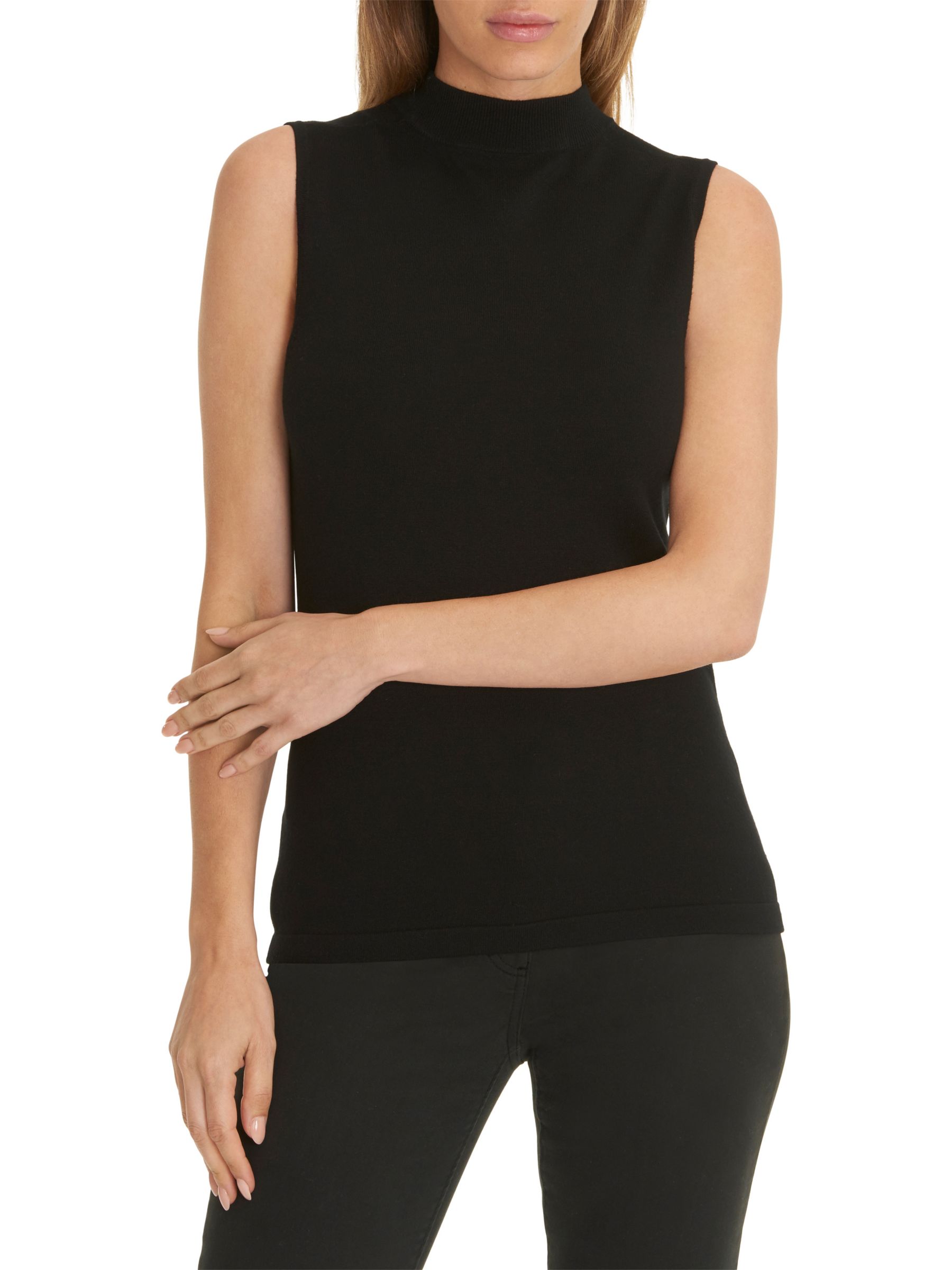 Betty Barclay Sleeveless Roll Neck Jumper at John Lewis & Partners