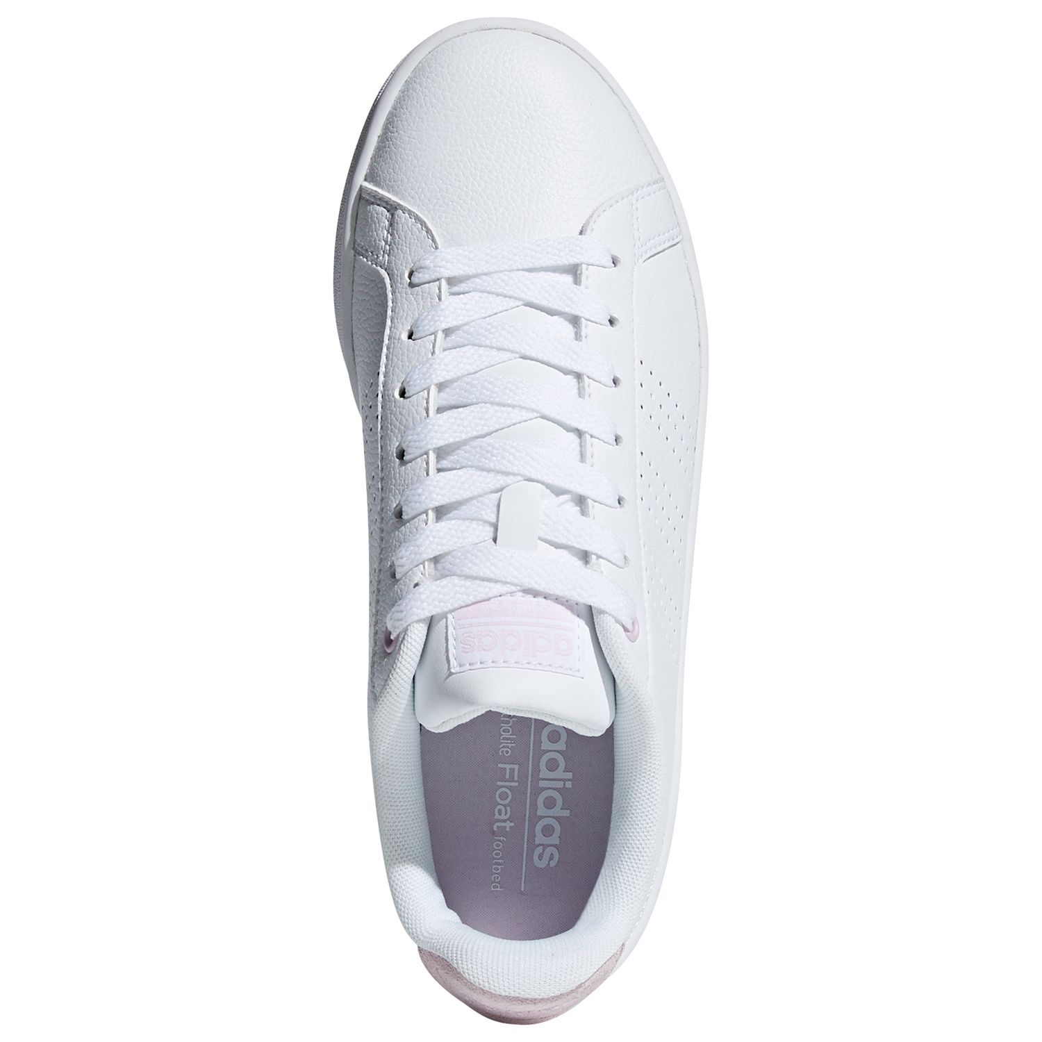 adidas cloudfoam women's white and pink