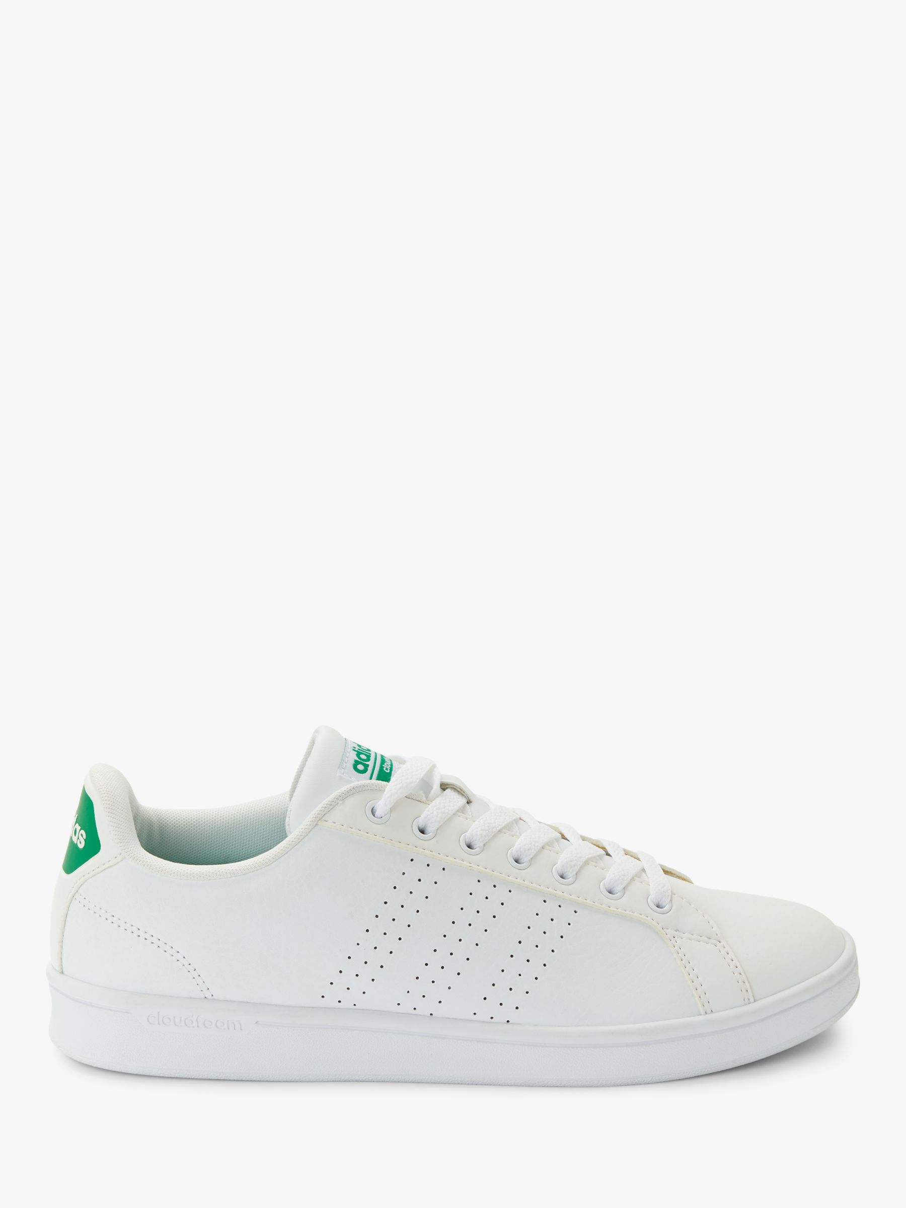 adidas cloudfoam white trainers