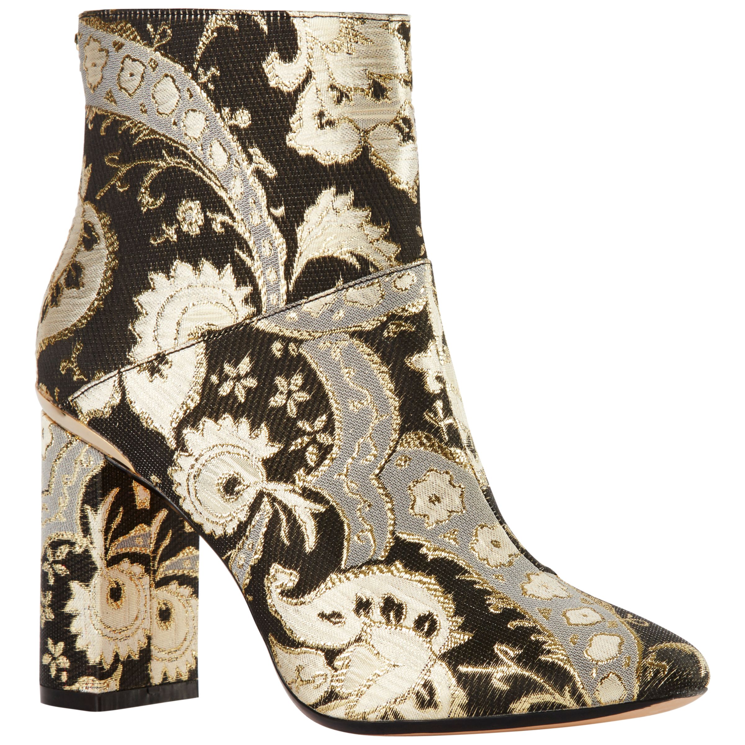 Ted Baker Ishbel Block Heeled Ornate Paisley Ankle Boot Reviews