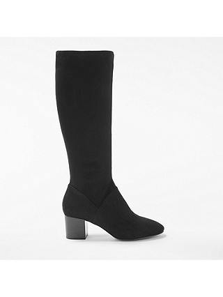 Boden Round Toe Stretch Knee High Boots