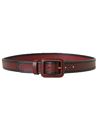 Gerard Darel Jules Two-Tone Leather Belt